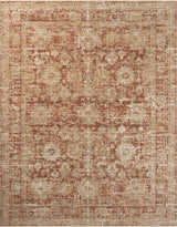 Loloi Heritage Her-03 Brick/Multi Rug - main flat
