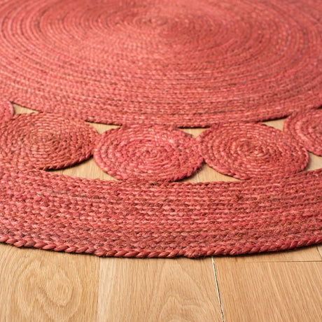 Safavieh Natural Fiber 5'-0" x 5'-0" Rug in Rust