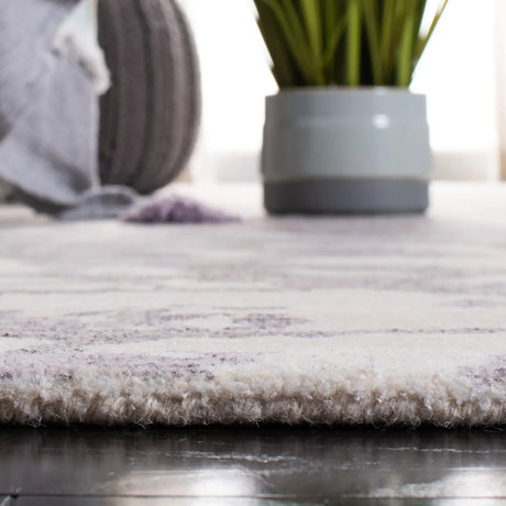 Safavieh Restoration Vintage 5'-0" x 8'-0" Rug in Purple / Ivory