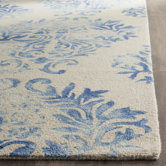 Safavieh Dip Dye 8'-0" x 10'-0" Rug in Beige / Blue
