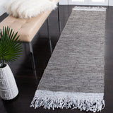 Safavieh Vintage Leather 2'-3" x 6'-0" Rug in Light Grey / Taupe