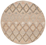 Safavieh Kilim 5'-0" x 5'-0" Rug in Natural / Blue
