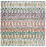 Safavieh Aspen 7'-0" x 7'-0" Rug in Blue / Pink