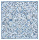 Safavieh Ebony 5'-0" x 5'-0" Rug in Ivory / Blue