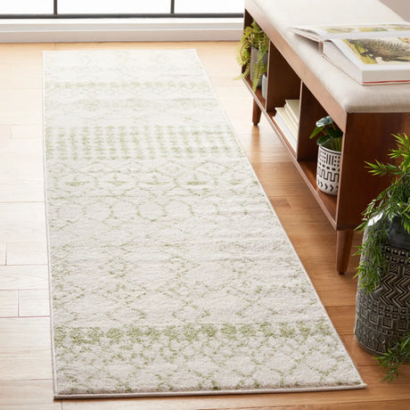 Safavieh Tulum 2'-0" x 8'-0" Rug in Ivory / Sage