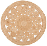 Safavieh Natural Fiber 5'-0" x 5'-0" Rug in Natural