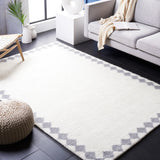 Safavieh Vermont 4'-0" x 6'-0" Rug in Ivory / Grey