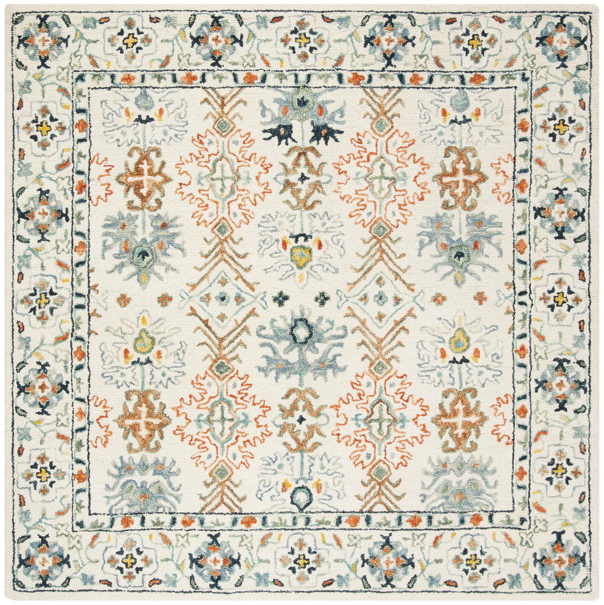 Safavieh Aspen 7'-0" x 7'-0" Rug in Ivory / Blue
