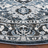 Safavieh Rosewood 6'-7" x 6'-7" Rug in Ivory / Blue