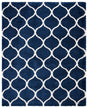 Safavieh Hudson Shag 10'-0" x 14'-0" Rug in Navy / Ivory