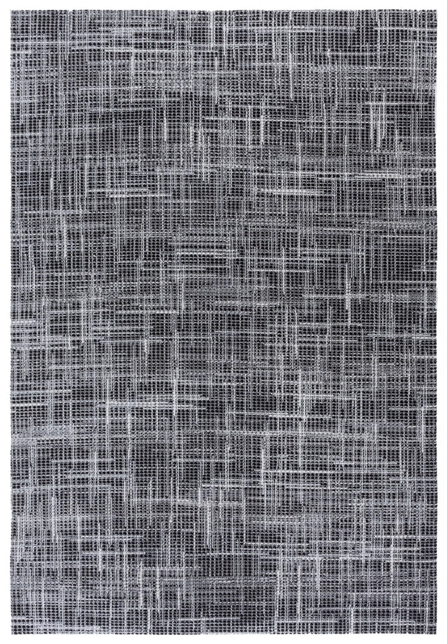 Safavieh Mila 4'-0" x 6'-0" Rug in Light Grey / Black