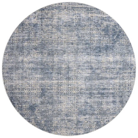 Loloi Pandora Pan-03 Dark Blue Rugs - round flat