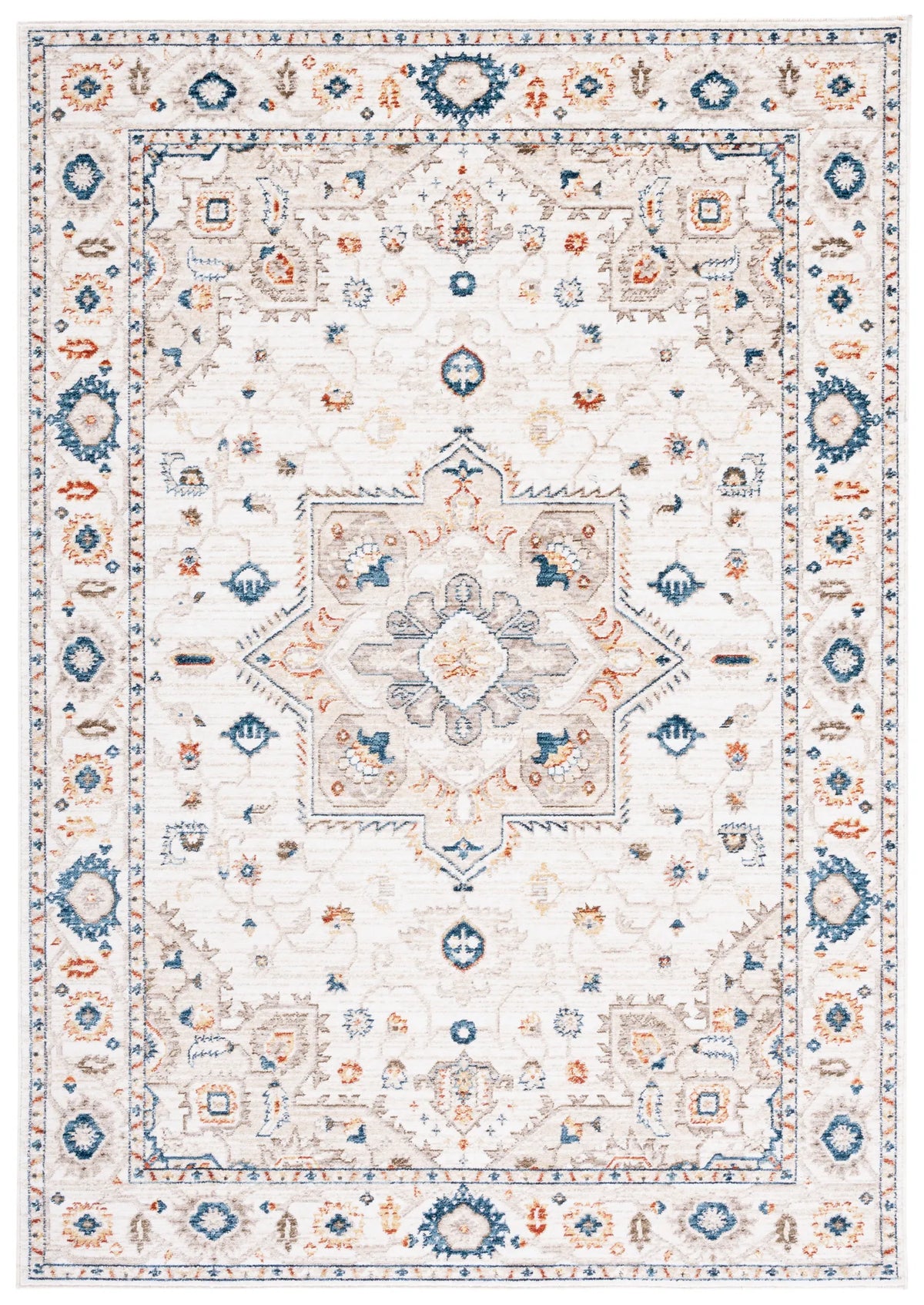 Safavieh Olympia 4'-0" x 6'-0" Rug in Ivory / Beige