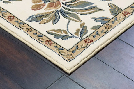 Dynamic Rugs Ancient Garden 57084 Ivory Rugs - Corner