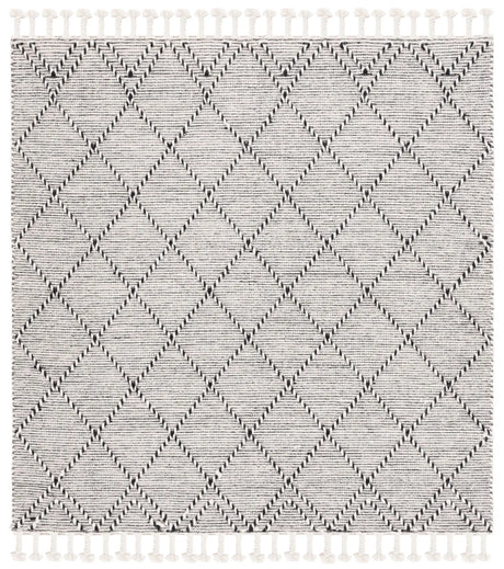 Safavieh Vermont 6'-0" x 6'-0" Rug in Ivory / Black