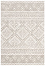 Safavieh Micro-Loop 3'-0" x 5'-0" Rug in Dark Grey / Ivory