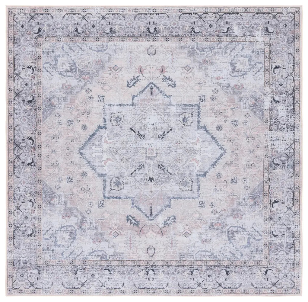 Safavieh Tucson 6'-0" x 6'-0" Rug in Beige / Grey