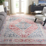 Safavieh Rosewood 8'-0" x 10'-0" Rug in Blue / Red