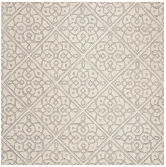 Safavieh Cambridge 6'-0" x 6'-0" Rug in Ivory / Grey