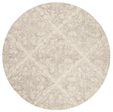Safavieh Blossom 6'-0" x 6'-0" Rug in Ivory / Grey