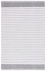 Safavieh Montauk 4'-0" x 6'-0" Rug in Black / Ivory