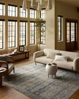 Loloi Heritage Her-09 Sky/Sunset Rug - room scene 3
