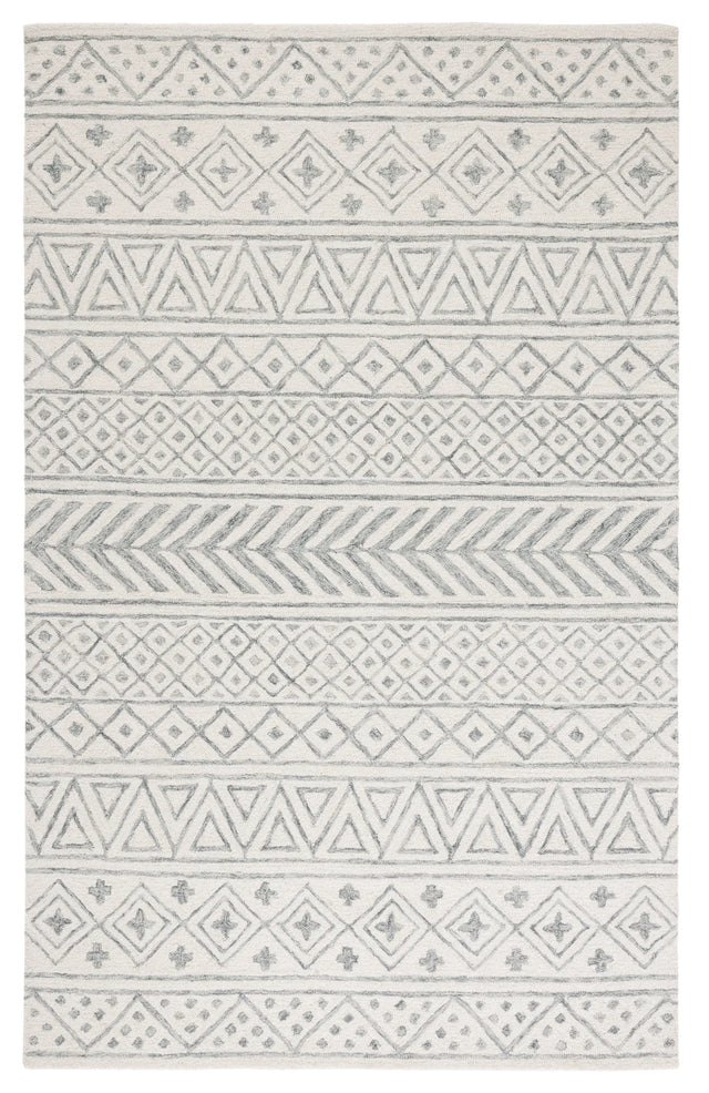Safavieh Metro 4'-0" x 6'-0" Rug in Ivory / Grey