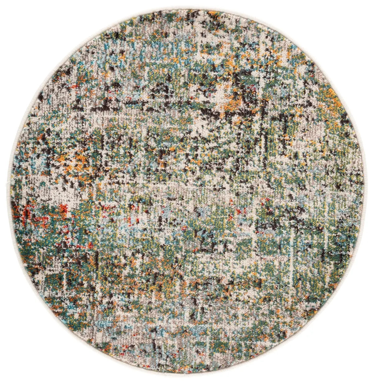 Safavieh Madison 3'-0" x 3'-0" Rug in Green / Turquoise
