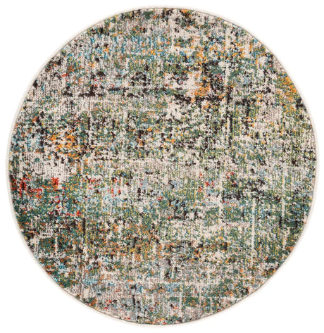 Safavieh Madison 3'-0" x 3'-0" Rug in Green / Turquoise