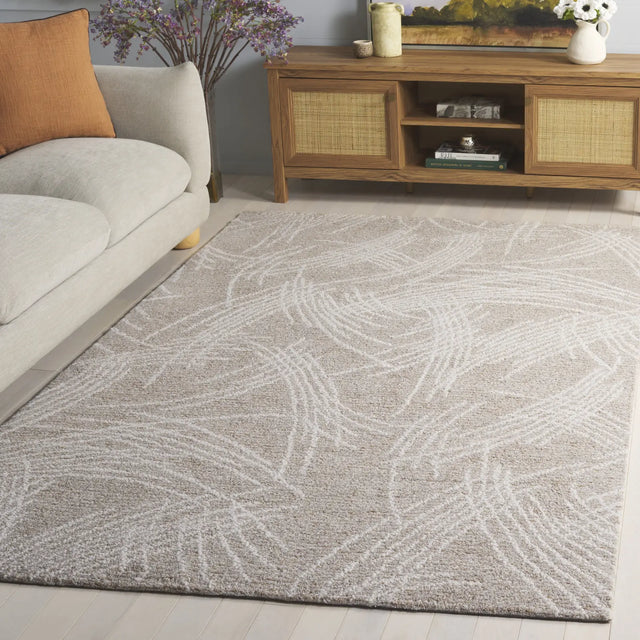 Safavieh Ebony 4'-0" x 6'-0" Rug in Grey / Ivory