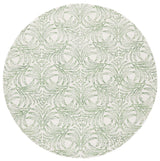 Safavieh Jardin 6'-0" x 6'-0" Rug in Ivory / Green
