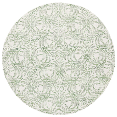 Safavieh Jardin 6'-0" x 6'-0" Rug in Ivory / Green