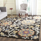 Safavieh Blossom 10'-0" x 14'-0" Rug in Charcoal / Multi