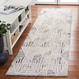 Safavieh Ebony 2'-3" x 9'-0" Rug in Grey / Ivory