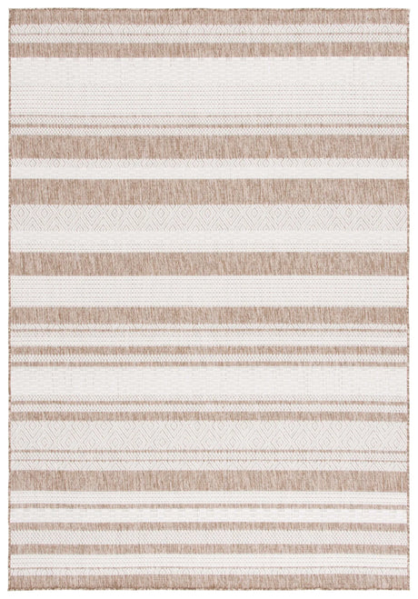 Safavieh Beach House 4'-0" x 6'-0" Rug in Navy / Ivory