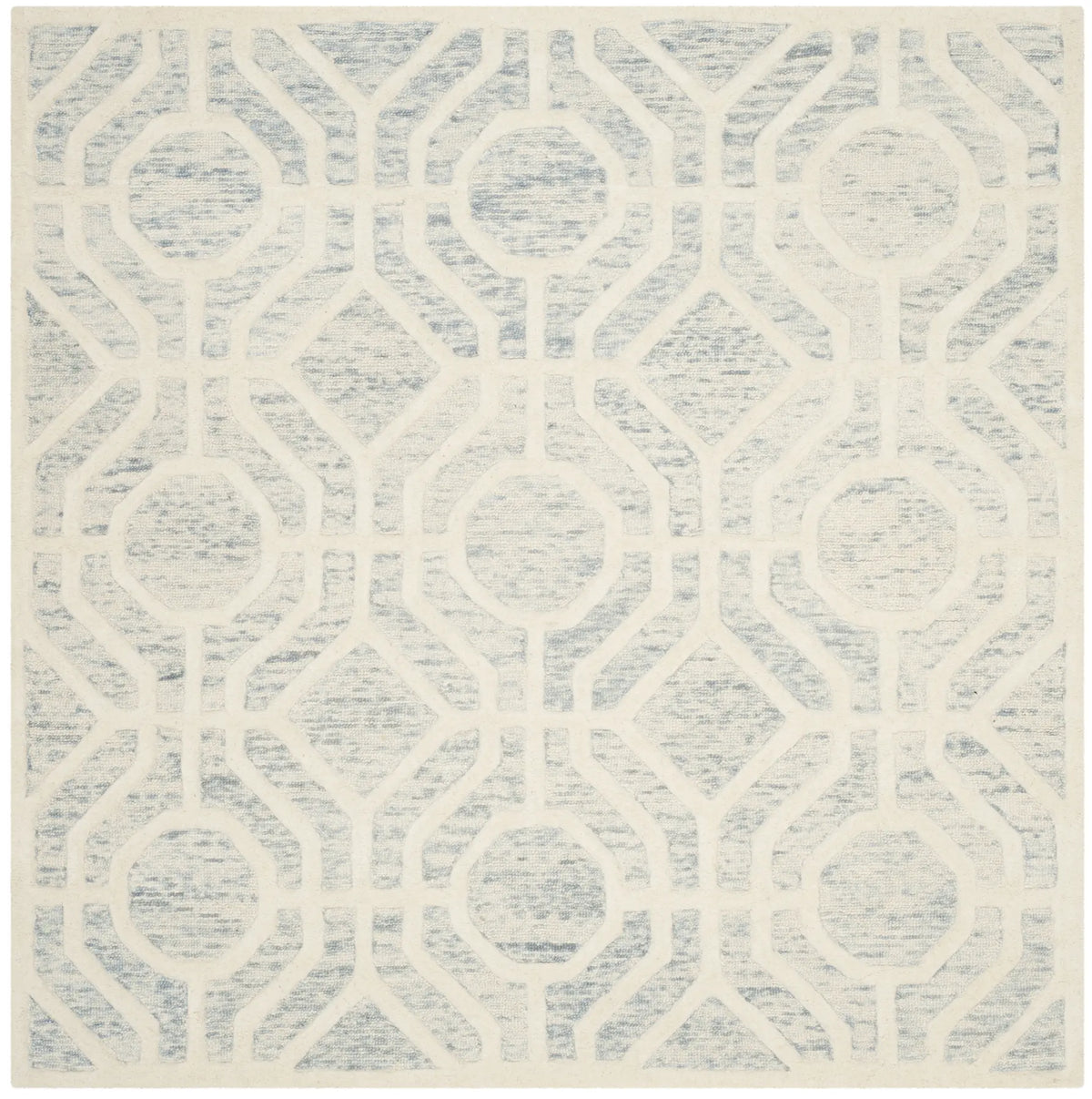 Safavieh Cambridge 6'-0" x 6'-0" Rug in Light Blue / Ivory
