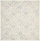 Safavieh Cambridge 6'-0" x 6'-0" Rug in Light Blue / Ivory