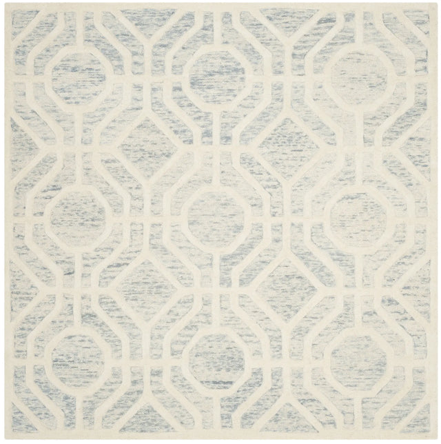Safavieh Cambridge 6'-0" x 6'-0" Rug in Light Blue / Ivory