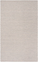 Safavieh Montauk 5'-0" x 8'-0" Rug in Charcoal/Peach / Ivory
