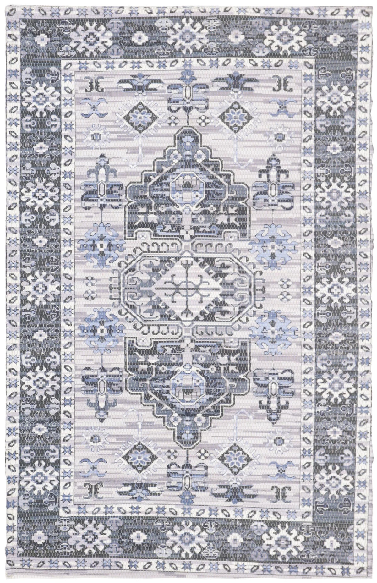 Safavieh Saffron 3'-0" x 5'-0" Rug in Purple / Ivory