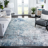 Safavieh Aston 10'-0" x 14'-0" Rug in Light Blue / Grey