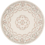 Safavieh Aubusson 6'-0" x 6'-0" Rug in Ivory / Pink