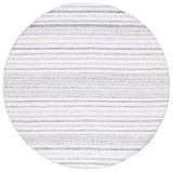 Safavieh Kilim 6'-0" x 6'-0" Rug in Ivory / Light Grey