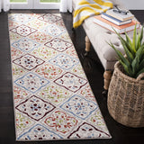 Safavieh Sagamore 2'-3" x 8'-0" Rug in Light Grey / Terracotta