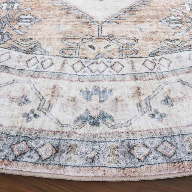 Safavieh Montana 6'-0" x 6'-0" Rug in Beige / Light Brown