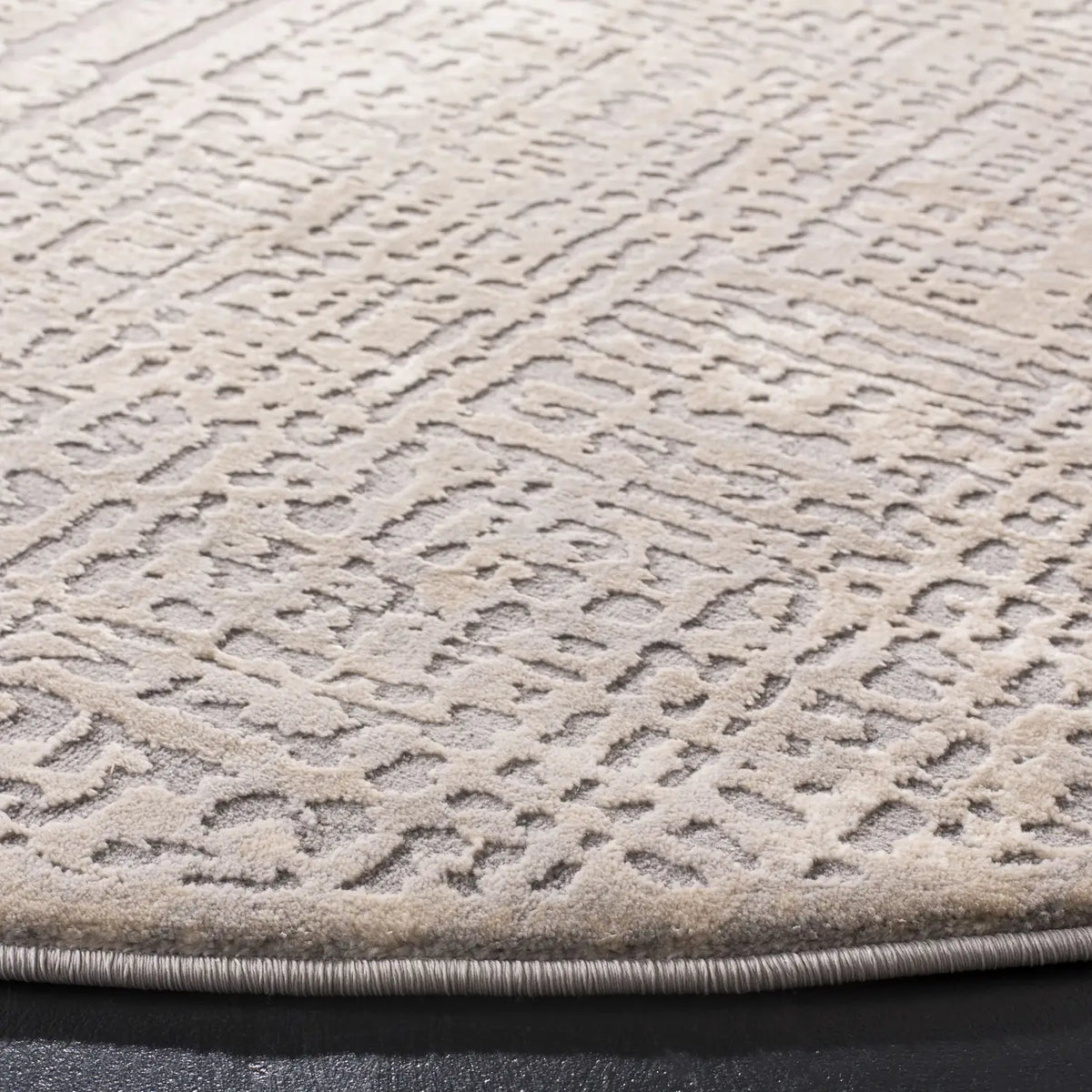 Safavieh Meadow 5'-0" x 5'-0" Rug in Ivory / Grey
