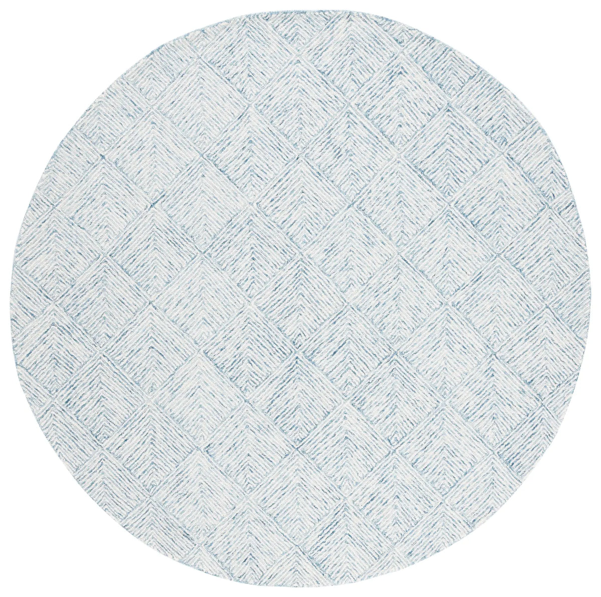 Safavieh Abstract 6'-0" x 6'-0" Rug in Blue / Ivory