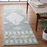 Safavieh Aspen 2'-3" x 9'-0" Rug in Light Grey / Ivory