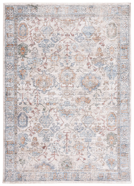 Safavieh Jasmine 4'-5" x 6'-5" Rug in Ivory / Blue