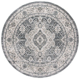 Safavieh Isabella 6'-7" x 6'-7" Rug in Grey / Cream